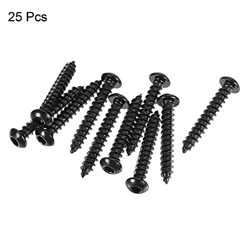 Tornillos autorroscantes hexagonales M6 x 40mm 25pcs miniatura 3