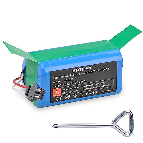 DuraPro 2600mAh Li-ion Battery for Ecovacs Deebot N79 N79S DN622;Eufy RoboVac 11,11S,11S,12,15C,15C MAX,15T,30,30C,30 MAX,35C Vacuum Batteries