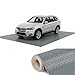 LITA Garage Floor Mat, PVC Flooring Roll Thickened Garage Mats, Heavy Duty Parking Mat Waterproof Nonslip Floor Protector for Car, Trailer, SUV, Basement, Gym (Grey) (7 Feet x 15 Feet)