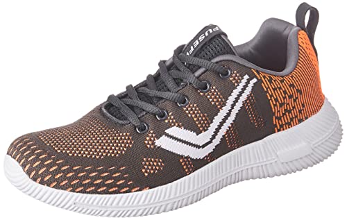 FUSEFIT Comfortable Mens Albert 3.0 Running Shoe Grey/Orange (B08ZSXNZ6F) Amazon Price History, Amazon Price Tracker