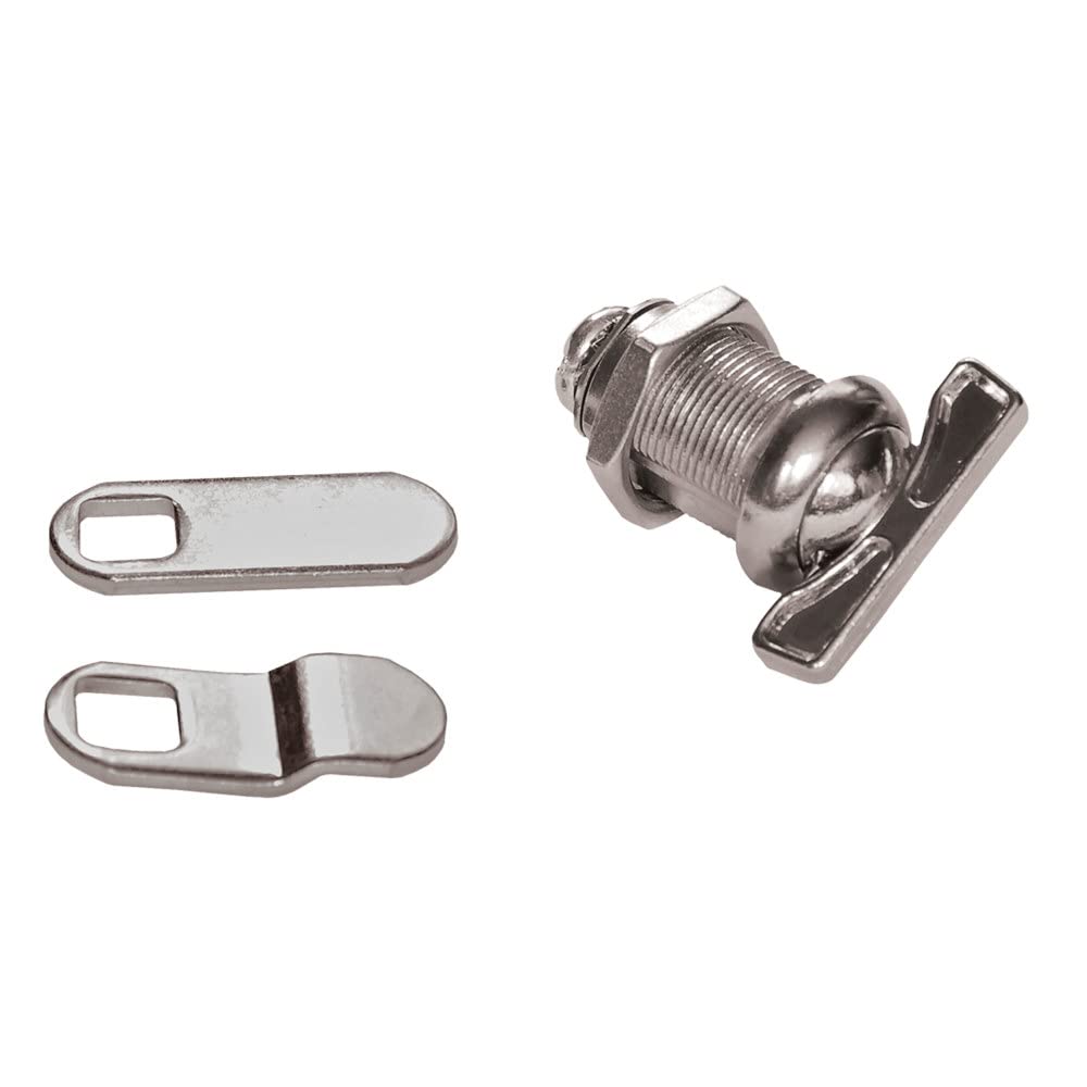 RV Designer L447-7/8" Econo Cam Non-Locking Thumb Turn Hatch Lock, 1 pk