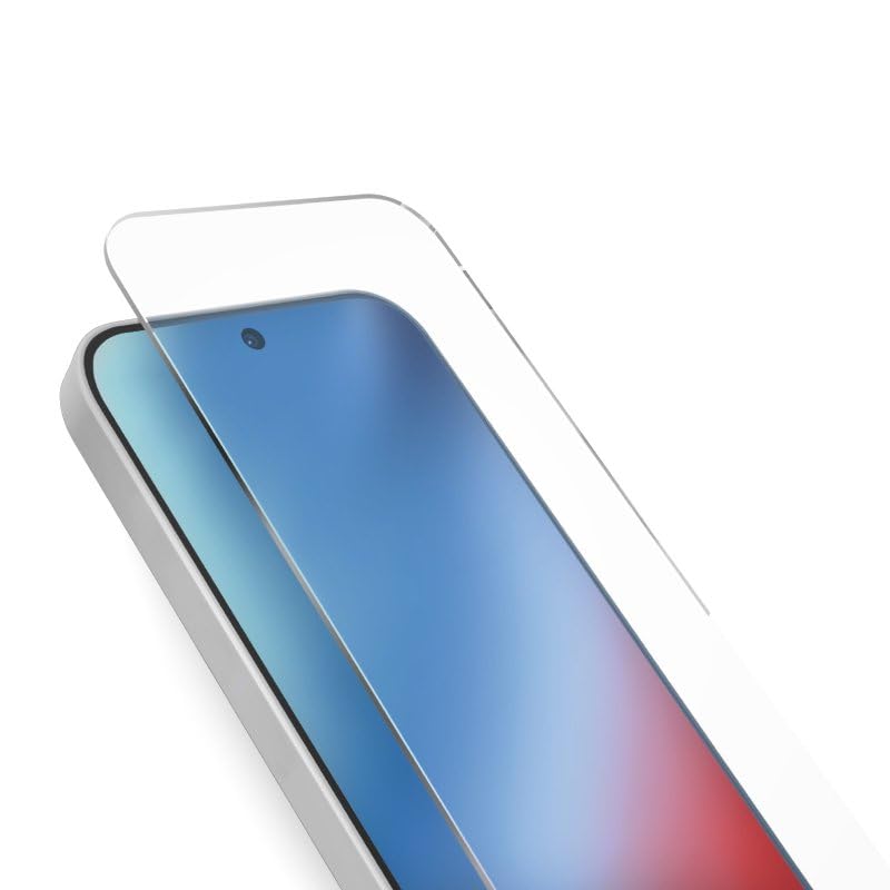 Image of QsmQam Advanced Tempered Glass Compatible with Google Pixel 9 /Pixel 9 Pro with Anti-Explosion 9H Hardness Edge-to-Edge Coverage Screen Guard