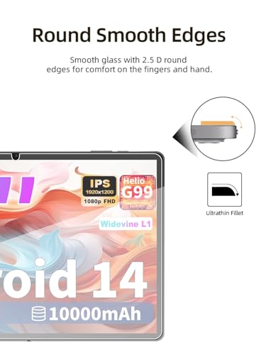 Protector de pantalla vidrio templado para TECLAST T65Max 13 pulgadas miniatura 7