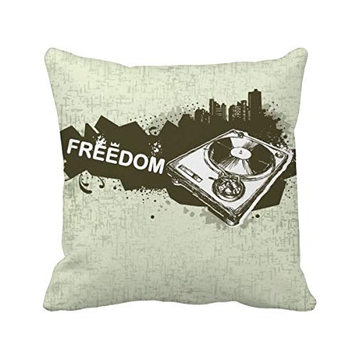 Coussin graffiti phonographe, une idée cadeau ado originale - 2