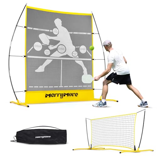 MerryMove Pickleball Practice Rebounder Net: Pickleball...