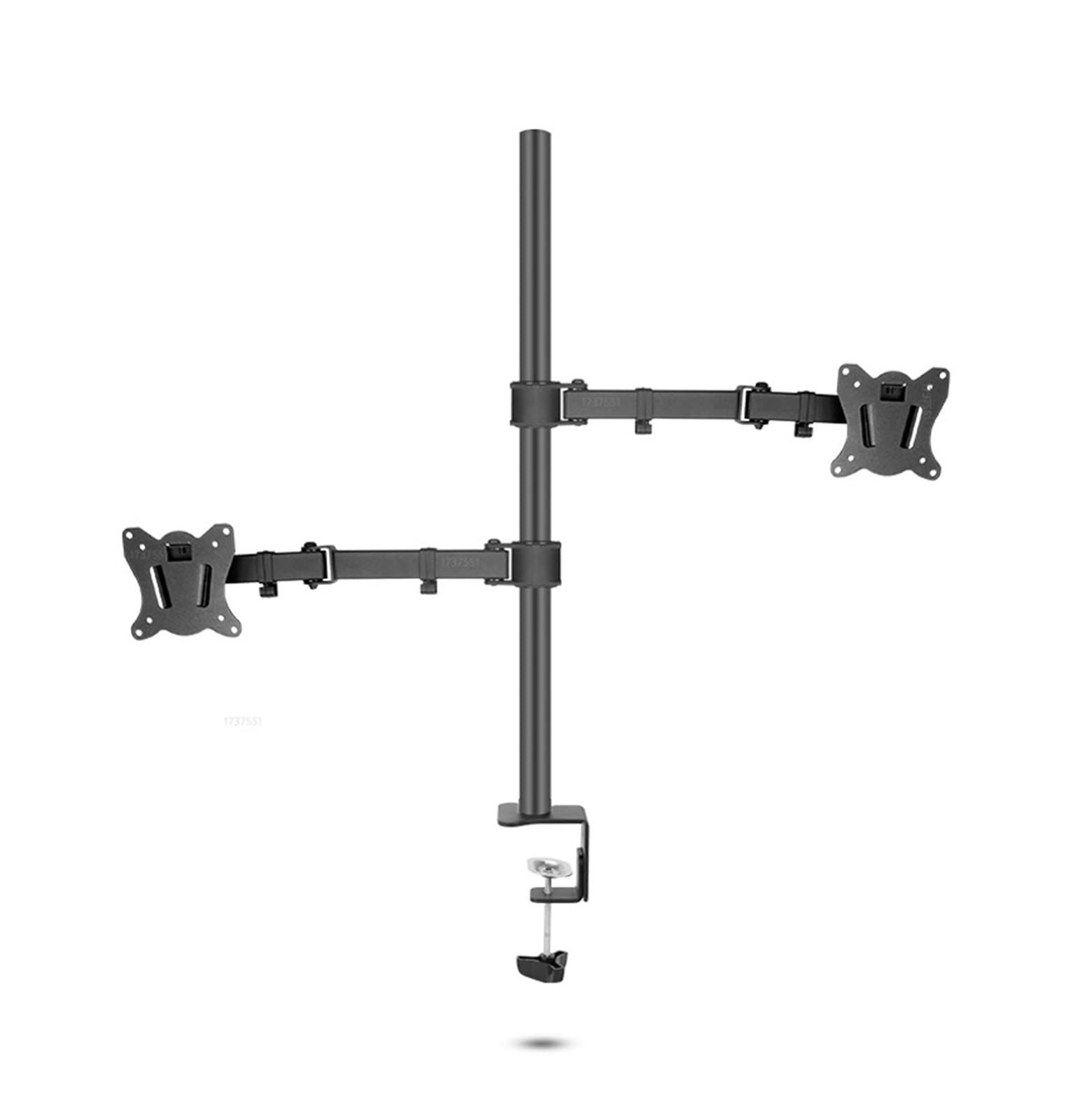 Aioneer Full Motion Monitor Arm With Clamp Base, 360 Degree Rotation And 12Kg Load Capacity, Ideal For Desk Mounting And Space Saving-Separate Arm Clamp
