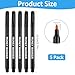 5 Pack Counterfeit Money Detector Pen, Money Marker Bill Detector Pen, Universal Currency Fake Bill Checker, Pocket Size, Ensures Authenticity & Prevents Fraud