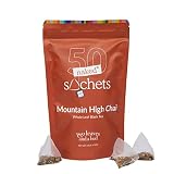Two Leaves and a Bud Chai Tea - Whole Leaf Black Tea and Spices in Eco-Friendly Unwrapped Compostabl