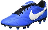 Cordones de Zapatos Nike The Premier II FG, Football Shoe Unisex Adulto, Light Photo Blue/Sail-Black, 38.5 EU