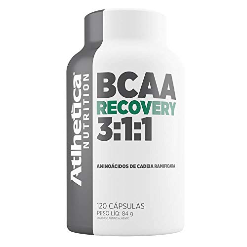 BCAA Recovery 3: 1: 1-120 Cápsulas - Atlhetica Nutrition, Athletica Nutrition