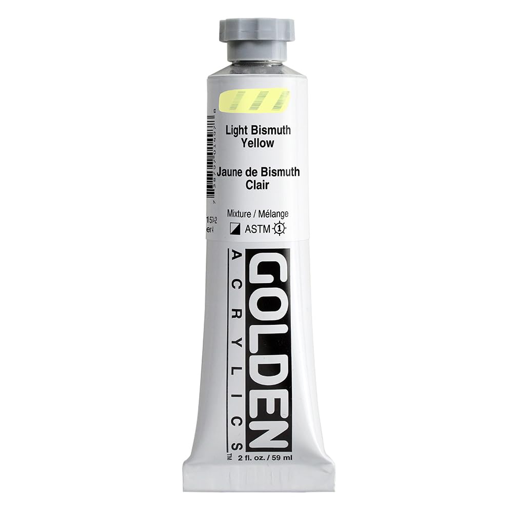 Golden : Heavy Body Acrylic Paint : 60ml : Light Bismuth Yellow IV
