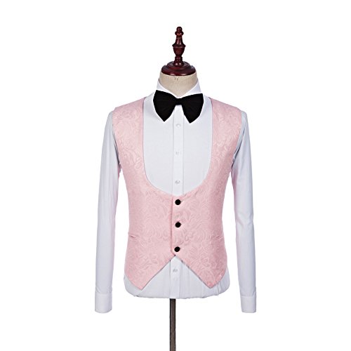 Premium Jacquard Paisley Floral Pattern Slim Fit Tuxedo Prom Wedding Groom Single Breasted Blazer Suits4