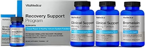 Vitamedica | Recovery Support Program + Arnica Montana 30X | Natural Post Surgery Supplements | Wound Healing | Pain Relief | Vitamin A | Vitamin C | Bromelain | Quercetin | Zinc | Gluten Free #TOP11