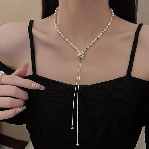 Image of Fashion Jewellery Elegant Wear Chain Pendant Necklace, Stylish Design