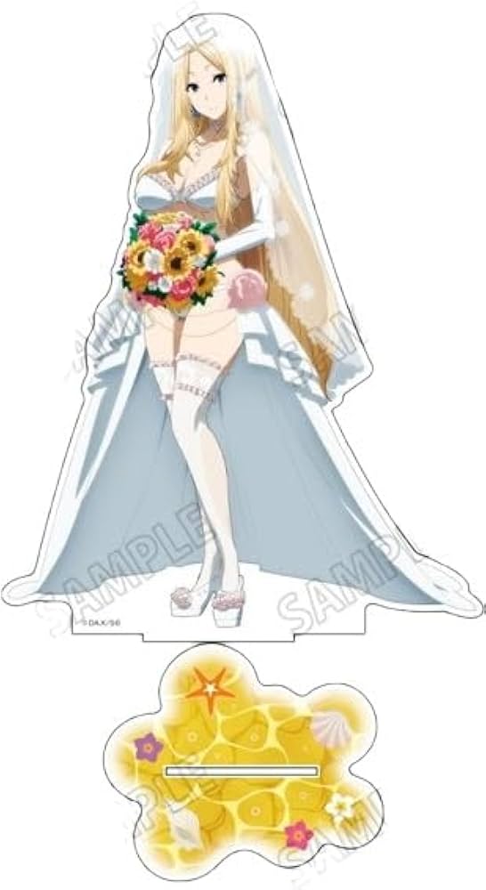 陰の実力者になりたくて！ アクリルジオラマ　ウェディング水着ver. Amazon.co.jp: 「陰の実力者になりたくて！」 描き下ろしBIG
