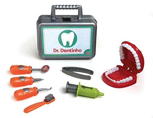Brincando de Profissões Dr Dentinho com Acessórios, Elka, Multicor 1 Brincando de Profissões Dr Dentinho com Acessórios, Elka, Multicor