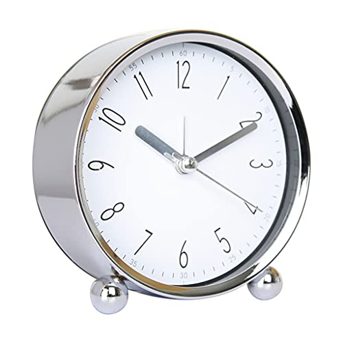 Reloj despertador digital silencioso para dormir sin ruidos en la mesita de noche C