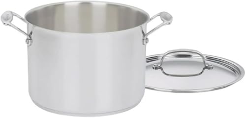 Miniatura 3 de Cuisinart Chefs Classic - Olla de cubierta de 12 cuartos de galón incluida asas de 143 pulgadas de largo x 102 pulgadas incluye tapa solo altura y