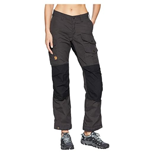 FJÄLLRÄVEN Dam Vidda Pro Trousers W Reg Sport, Dark Grey, 42