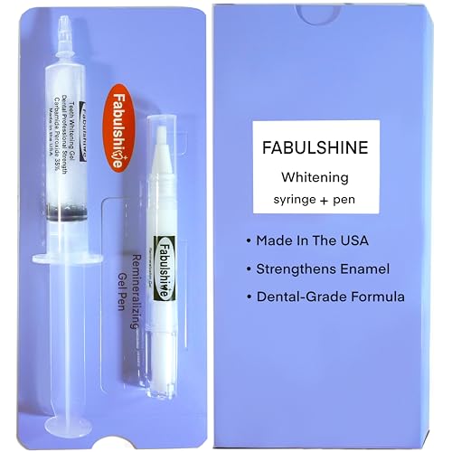 Fabulshine Teeth Whitening Gel Refill 10ml+2ml – 25 Uses