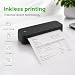 Minifactory Portable Thermal Printer Bluetooth Wireless A4 Inkless Travel Printer, Compact Mobile Printer for Android iOS Laptop, Rechargeable Ink-Free Document Printer for Home Office Business