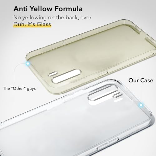 Image of Jkobi Lifetime Anti-Yellow Clear Back Cover Case for Oppo A91 (Sleek Hard Crystal | Shockproof and Camera Protection)