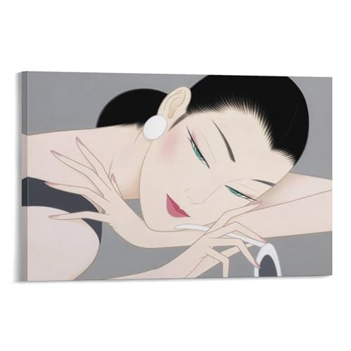  ߓcY̔l m  w |X^[ (32) EH[A[g  G xbh[ rO ǂ̊G24x36inch(60x90cm)