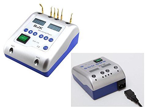 Dental Lab Electric Wax Carving Knife Machine/Double Pen/6 Wax Tips Ship from US.