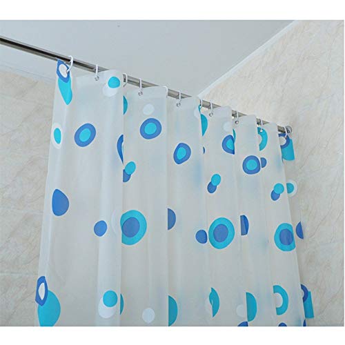 Rideau de douche épais et imperméable en PEVA anti-moisissure de qualité supérieure pour douche