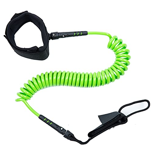 Leash De Surf Roam – 6 Pieds (180cm) – Noir – Neuf Sous Blister