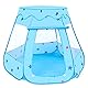 MOOKLIN ROAM Baby Spielzelt, 115 x 93cm Pop Up Zelt Baby Kugelbad Kinder Bällepool Outdoor mit Aufbewahrungsbeutel für Drinnen und Draußen, Bällebäder Plastikbälle (Bälle Nicht Inbegriffen) - Blau