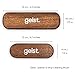 Geist. Leather & Upholstery Cleaning Brush Medium | To clean car seats, leather sofas, and alcantara | For car interiors, furniture, boots, shoes, bags and more