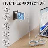 Ładowarka MacBook Pro A1502 A1398 2015,85 W, ładowarka T-Tip, kompatybilna z MacBook Pro 13", 15" i 17" (połowa 2012 ~ 2015), model A1435, A1465, A1424, A1425 Ładowarka do laptopa
