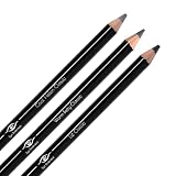 Eye Embrace Classics 3-Pack Gray Wooden Eyebrow Pencils Bundle - Cool Helen, Warm Betty, and Liz (Wa