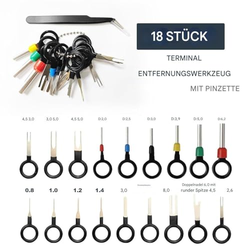 Connecteurs de fils électriques étanches (21 pièces) 1 à 3,5 mm - 7