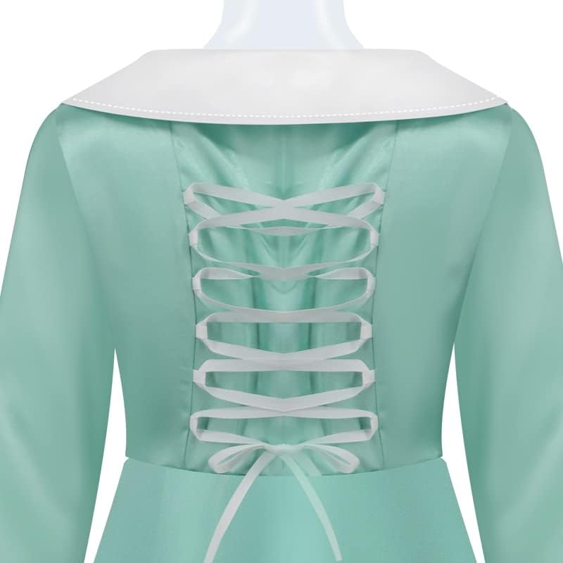 Miniatura 5 de LILLIWEEN Disfraz de princesa melocotón para mujer, vestido de melocotón, disfraz de margarita rosalina, disfraz de Super Brothers Halloween