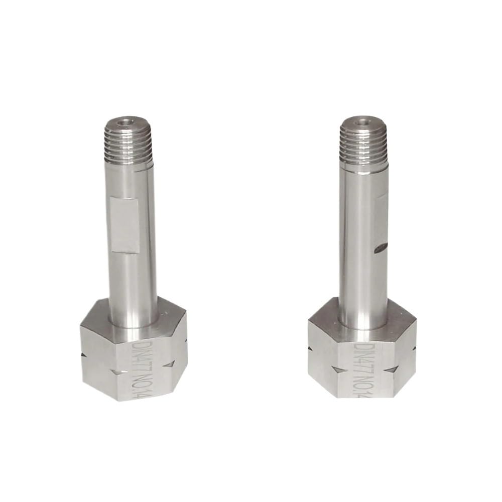 Adapter butli gazowej ze stali nierdzewnej Przemysłowy łącznik przewodu gazowego 1/4 cala NPT męski(DIN477 NO.1)