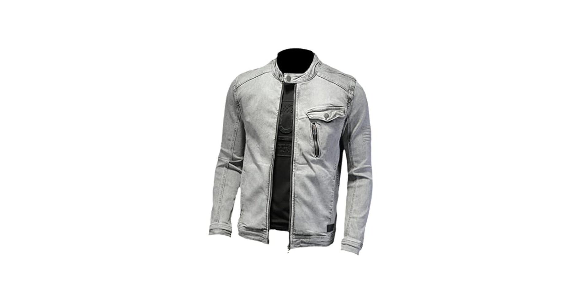 ジャケット・アウター andmary Zoey stand neck jacket gray andmary Zoey stand neck jacket グレー