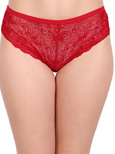 Image of FIMS - Fashion is my style Women Cotton Floral Lace Padded, Non-Wired, Full Coverage, Seamless Bra Panty Set, Multicolor, Lingerie Set