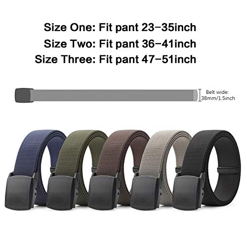 Nylon Web Belt Adjustable Nylon Canvas Fabric Golf Outdoor Belt4