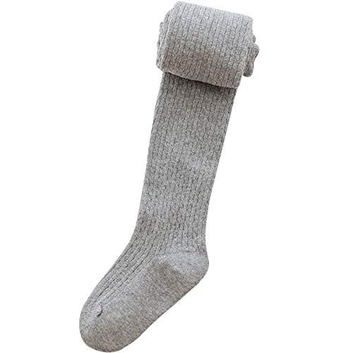 vanberfia Baby Girls Tights Cable Knit Leggings Stockings 3 Pack Pantyhose Infants Toddlers 2-10T…3