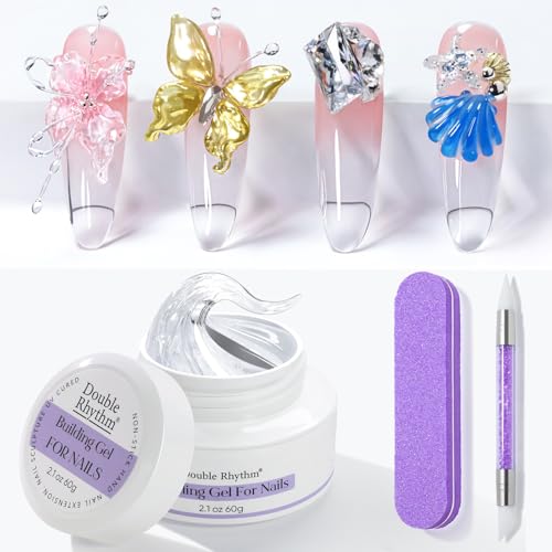 Gel Esculpidor 3D Clear para Uñas 60g miniatura 1