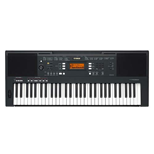 YAMAHA Oriental Portable Keyboard 61 Key, Black, Psr-A350+PA130 ADAPTOR