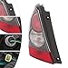 Ynomdusa Left and Right Side Tail Light, Pair Halogen Tail Lights, Driver and Passenger Side Tail Light For 2008 Subaru Forester Sports 2.5 X & 2.5 XT Direct Replacement (Left)