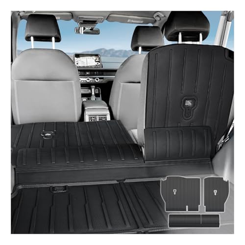 Image of Backrest Mats for Honda CRV 2026 2025 2024 2023 Car Mat Accessories, All Weather TPE Seat Back Portectors for CR-V Gas Hybrid(Backrest Mats)