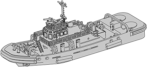 Kit résine Moderium 1/700 JMSDF YT01 remorqueur japonais de 260t