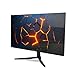 KROM Kertz 27" – Monitor Gaming RGB IPS 200Hz, 1ms, Full HD (1920x1080), HDR, Compatible AMD FreeSync y NVIDIA G-Sync, Low Blue Light y Flicker Free, VESA 75x75 – Negro