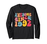 Photo Gallery awesome since 1992 30 years old retro vintage 30th birthday maglia a manica Photo Gallery awesome since 1992 30 years old retro vintage 30th birthday maglia a manica