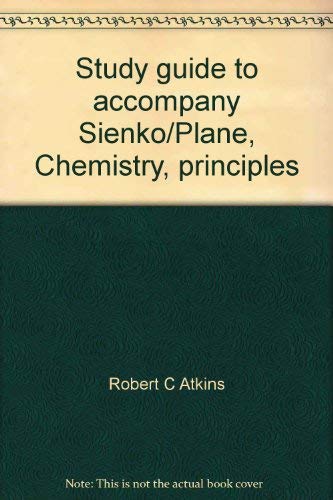 Study guide to accompany Sienko/Plane, Chemistr... 0070573239 Book Cover