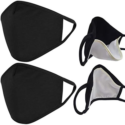 2PCS Unisex Face Cover Breathable Face Mouth Cover 100% cotton Cloth New K-pop style